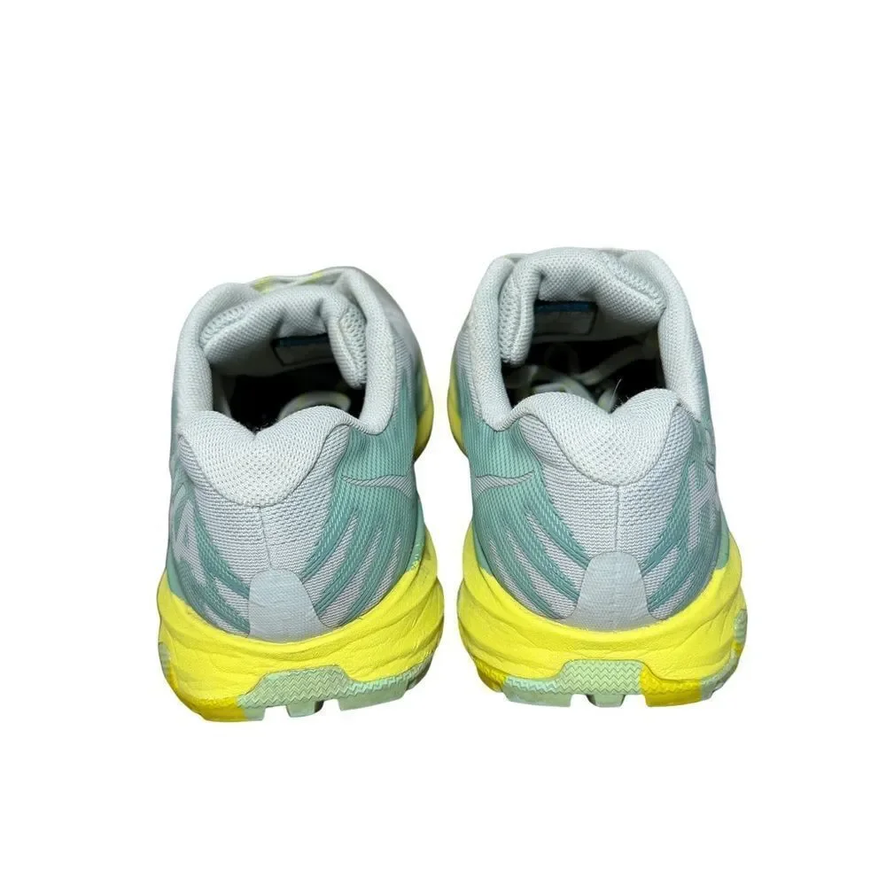 Hoka Women's Athletic Shoes - Light Gray and Lime torrent 3 size 8.5 B